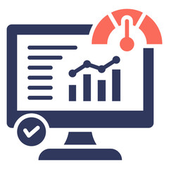 Kpi Monitoring Mixed Icon