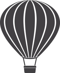 Obraz premium Hot air balloon icon