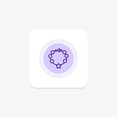 Charm Bracelet, vector, pixel perfect, illustrator file