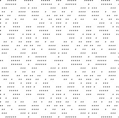 3d relief tiles.Vector pattern with symmetrical elements. Modern stylish abstract texture. Repeating tiles from striped elements. Black and white pattern.