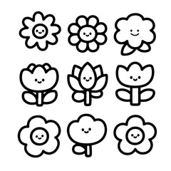 71. Beautiful Floral Clipart Collection
