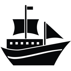 ship vector icon