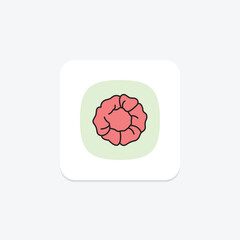 Scrunchie, vector, pixel perfect, illustrator file