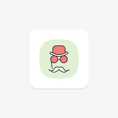 Monocle, vector, pixel perfect, illustrator file