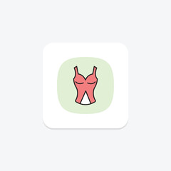 Bustier, vector, pixel perfect, illustrator file