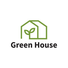Eco-Tech Greenhouse Logo for Modern Agriculture Solutions