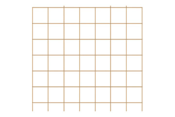 Minimalist wooden grid shelf displaying merchandise, supporting versatile product presentation with clean aesthetic