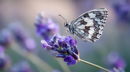 Extreme close-up of a butterfly.