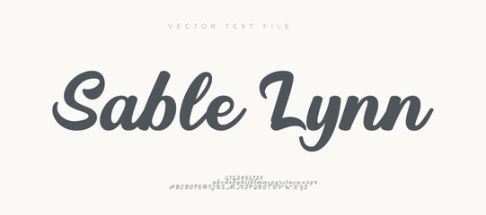 Elegant Signature Modern Handwritten Script Typeface. Luxury signature Font Calligraphy Logotype Script elegant Font Type lettering handwritten Font.vector illustration 
