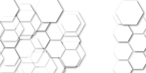 Hexagon concept design abstract technology background vector  grey hexagon white background wall pattern Abstract cube hexagon shape background. Abstract geometric pattern with crosses, stripes, lines