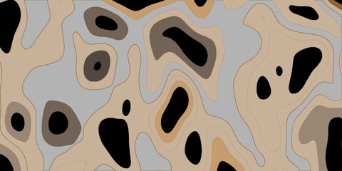 Contour line elevation topographic map vector. Topographic line contour map background.