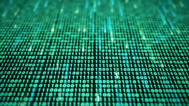 Binary code background