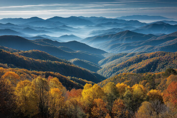 Obraz premium autumn in the mountains