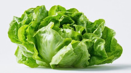 Fresh Green Butter Lettuce: Vibrant, Crisp, and Healthy Organic Produce