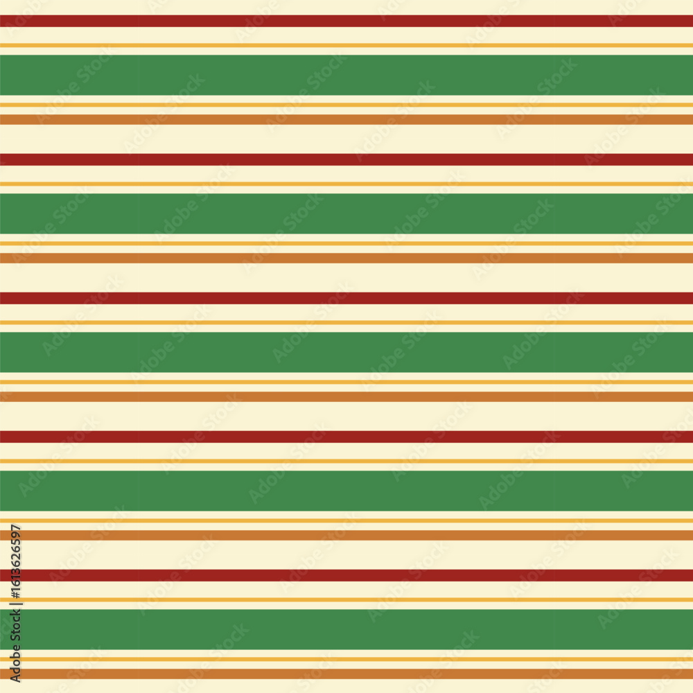 Wall mural multicolor seamless striped pattern.horizontal stripes lines abstract repeat pattern for autumn, win