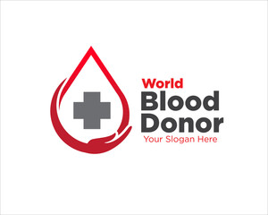 blood care logo designs for health service
