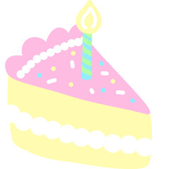 Piece of Birthday Cake