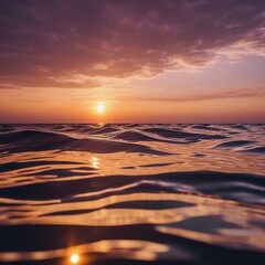 Obraz premium sunset over the sea