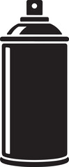 Spray can icon vector isolated