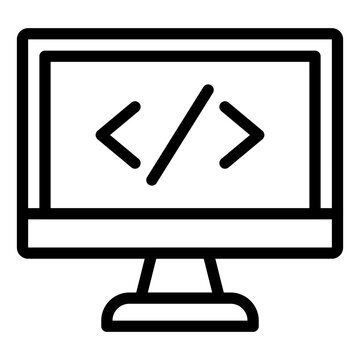 Computer Code Icon