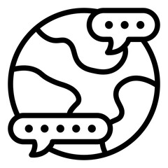 Global Communication Icon