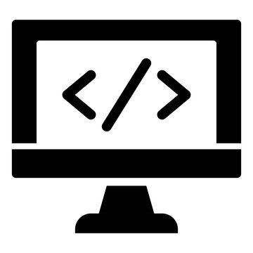 Computer Code Icon