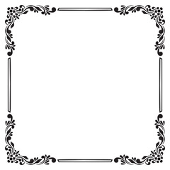 Oval border frame deco. Vector simple vertical line signboard