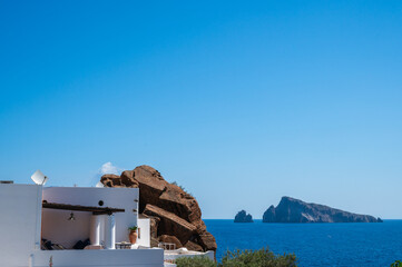 A typical house of the Island of Panarea