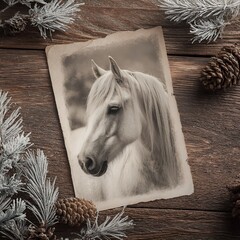 vintage christmas background