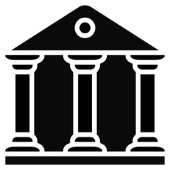 Column And Pillar glyph icon