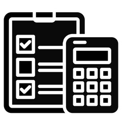 Cost Estimation glyph icon