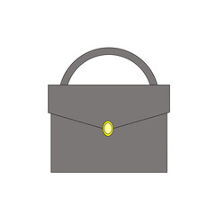 グレーの手提げかばん