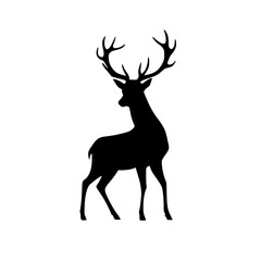 deer silhouette vector