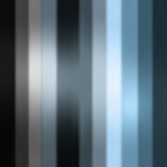 Vertical, blurred, gradient stripes in grayscale and cool blues