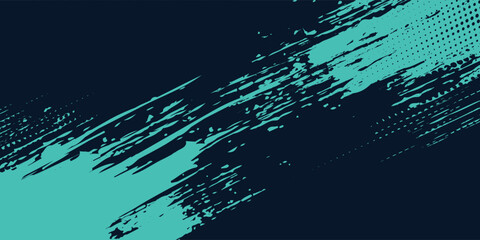 Minimal Abstract turquoise Grunge Scratch Background Template.