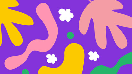 Fun Abstract Shape Illustration