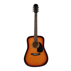 Obraz premium guitar isolated on gray