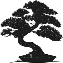 Silhouette of a woman with artistic black sketch elements like a dragon and skull in tattoo style