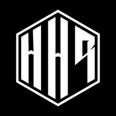 HHR letter design. HHR letter technology logo design on a Black background. HHR Monogram logo design for an entrepreneur and business