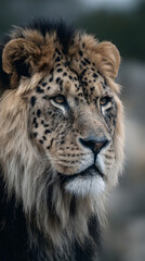 Fototapeta premium portrait of a lion