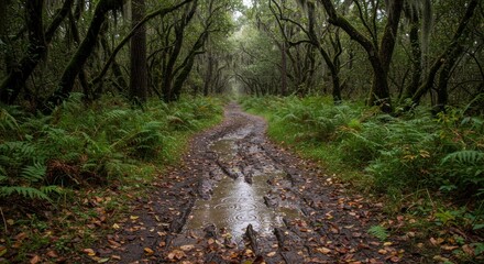 Rainy Forest Trail