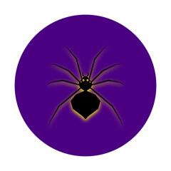 halloween spider icon 