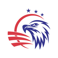 American eagle logo design