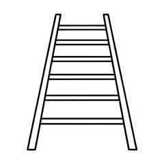 Top View Speed Ladder Design with Even Rungs for Agility Training and Exercise