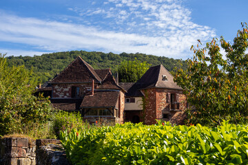 Fototapeta premium old house in the village