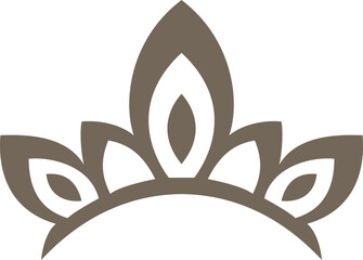 Elegant Crown Emblem