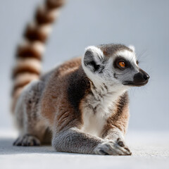 lemur, animal, madagascar, mammal, zoo, wildlife, ring, ring-tailed, nature, tailed, fur, wild, catta, sitting, tail, cute, furry, black, looking, baby, animals, ring tailed, white, family, eyes