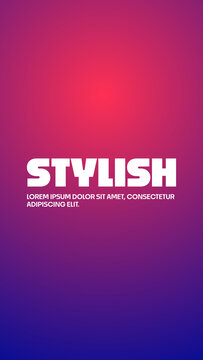 Vertical Text Animation Template with Colorful Background