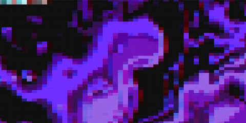 Abstract colorful pixelated mosaic vector background. eps 10