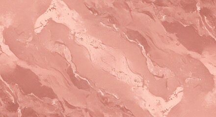 Fototapeta premium An elegant abstract background with flowing waves of rose gold and pink marble texture.